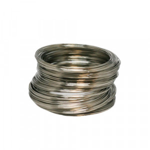 Fil memoire de forme bronze galvanisé 0.5mm bobine de 200 tours de 5cm