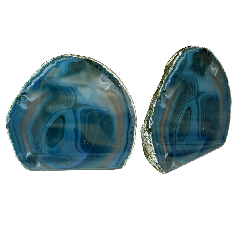 Agate Base Sciée Verte - LE KG
