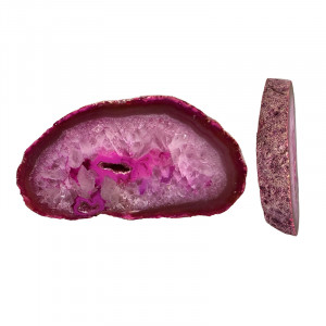 Agate Épaisse rose - LE KG