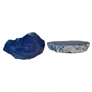 Agate Épaisse Bleue - LE KG