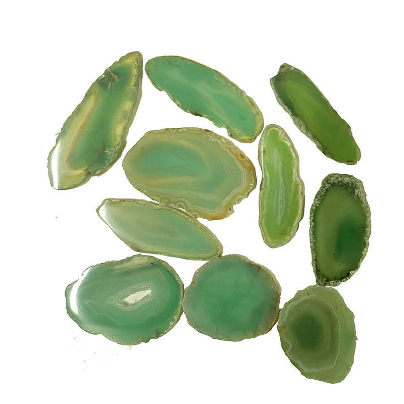 Agate Fine - env. 4 à 5 cm (Taille 0) - Les 10 pièces - Qualité B