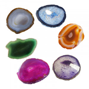 Agate Fine - env. 9 cm (Taille 3) - Les 5 pièces - Qualité B