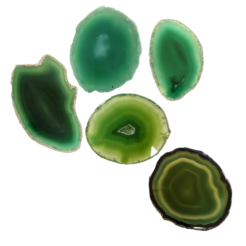 Agate Fine - env. 9 cm (Taille 3) - Les 5 pièces - Qualité B