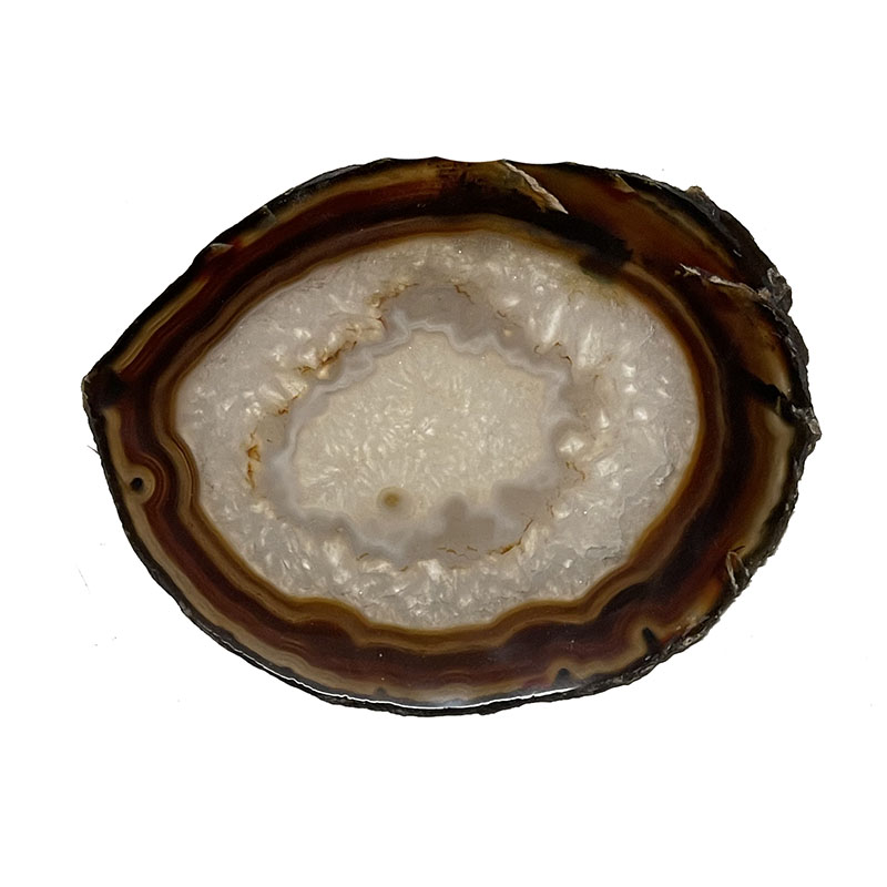 Agate fine - env. 11 à 12.5 cm (Taille 5) - Qualité B - la pièce