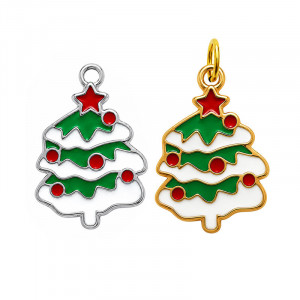 Breloque Sapin Acier
