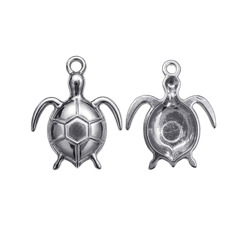 Breloque Tortue – Acier