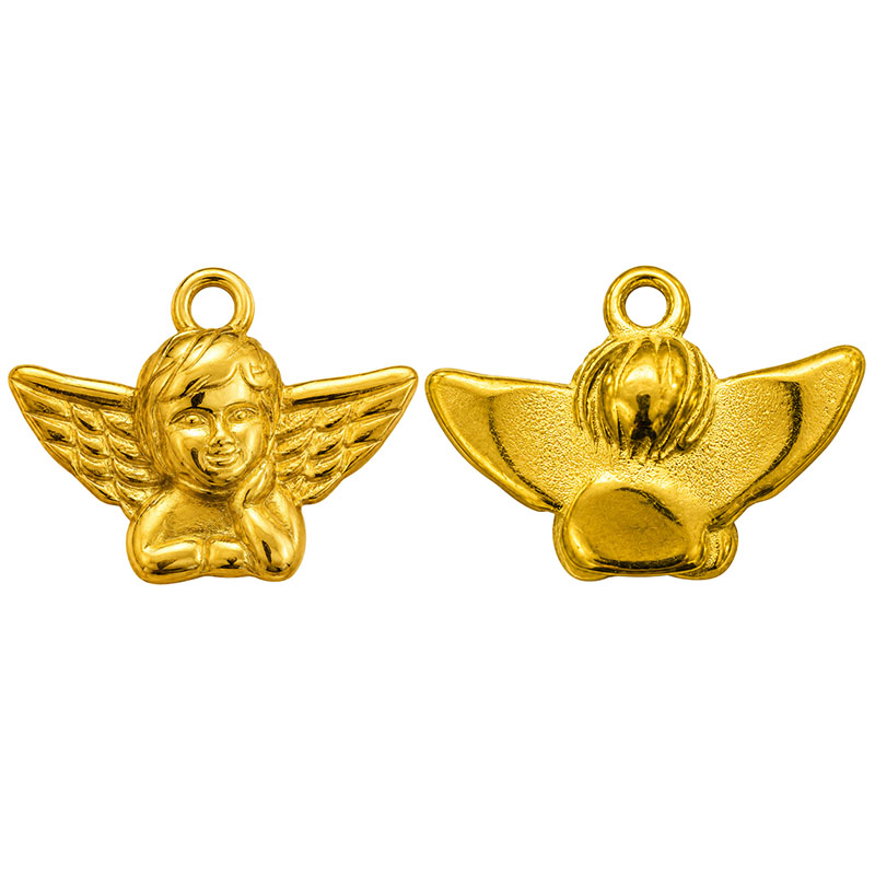 Breloque Ange - Acier - 5 pièces