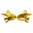 Breloque Poisson Acier - 10,6 x 8,8 mm