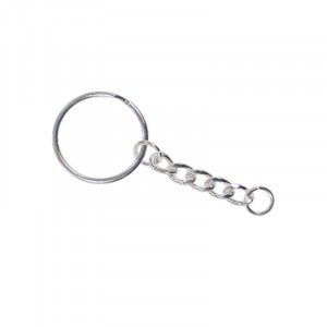 Porte clé - 25 mm - lot de 50 pièces