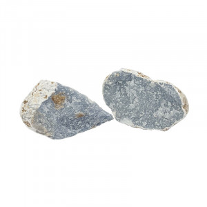 Angelite du Pérou pierre brute - le kg - 5 à 9 cm