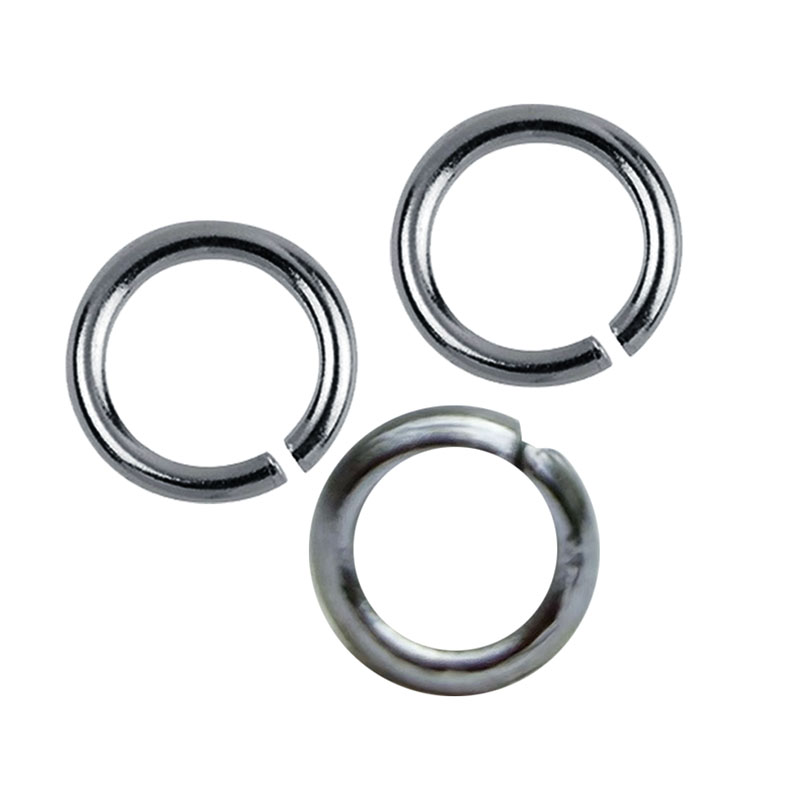 Anneau Ouvert 3 mm Acier  Acier Doré