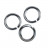Anneau Ouvert 3 mm Acier  Acier Doré