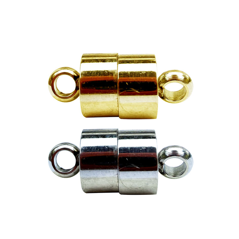 Fermoir Aimanté 9,8 x 4 mm Acier - 5 pièces