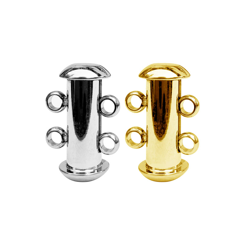 Fermoir Double Acier - 5 pièces