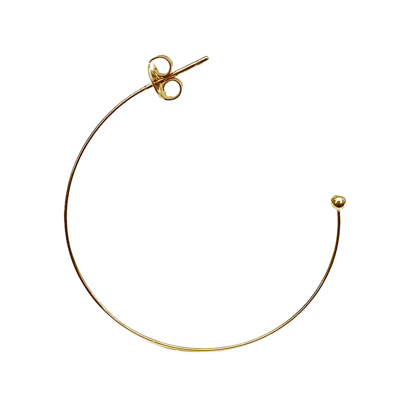 Boucles d'Oreilles Créoles Acier - La paire