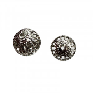 Boule 8 mm argentée 200 pces