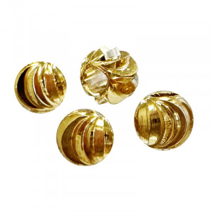 Boule - 4 mm - dorée - 200 pièces