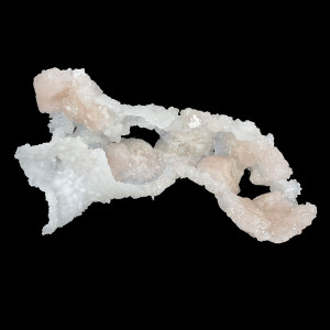 Stalactite de Quartz sur calcédoine - Inde - Pièce unique - APOPCA2200