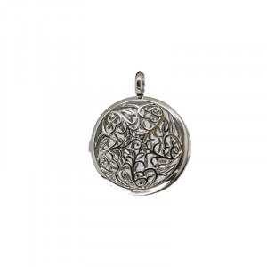 Pendentif cage 30mm diffuseur d'huiles essentielles