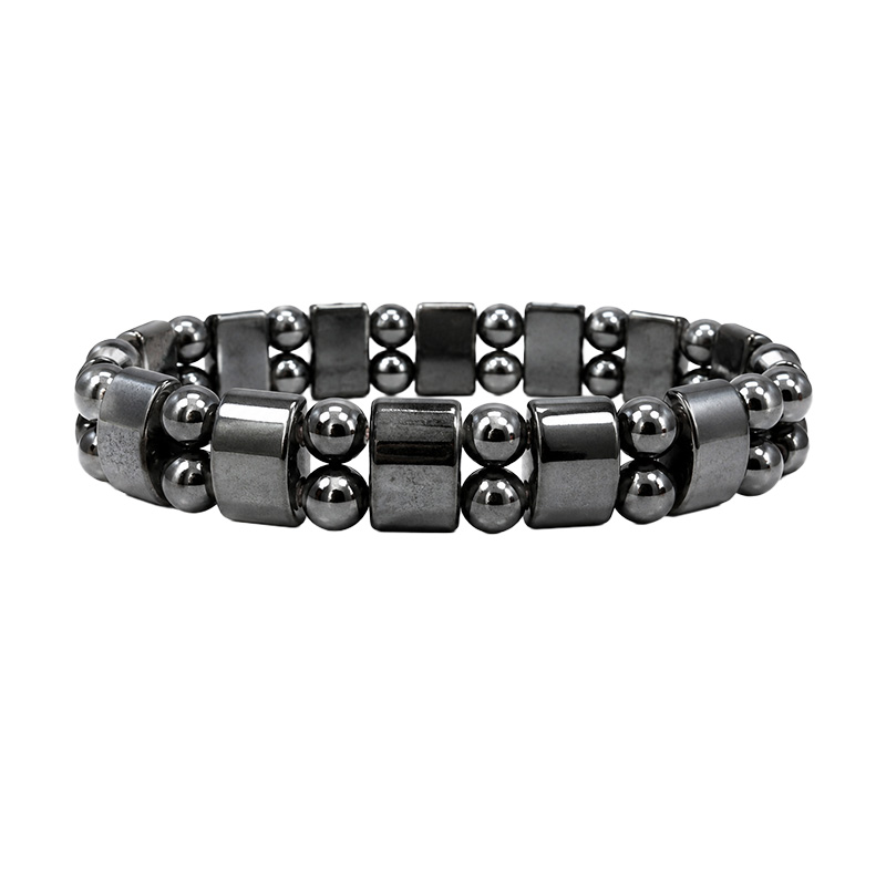 Bracelet hématite - Lot de 10 pièces
