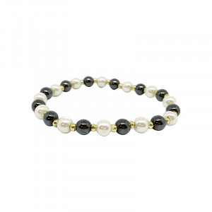Bracelet hématite 10 pces