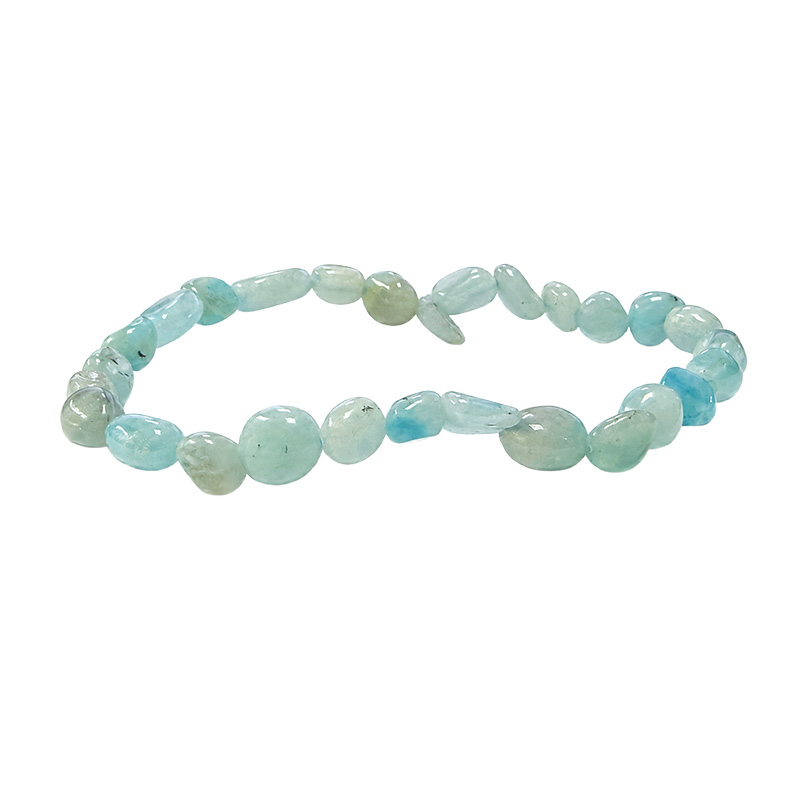 Bracelet amazonite grains les 4