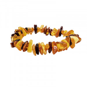 Bracelet Baroque Ambre de la baltique Multi