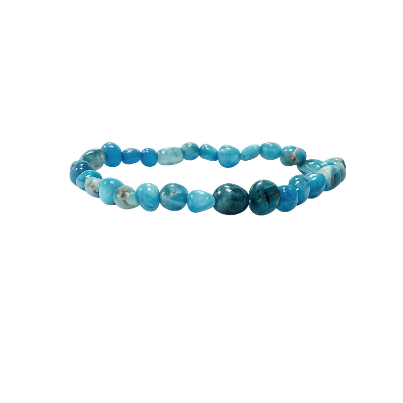 Bracelet apatite grains lot de 4