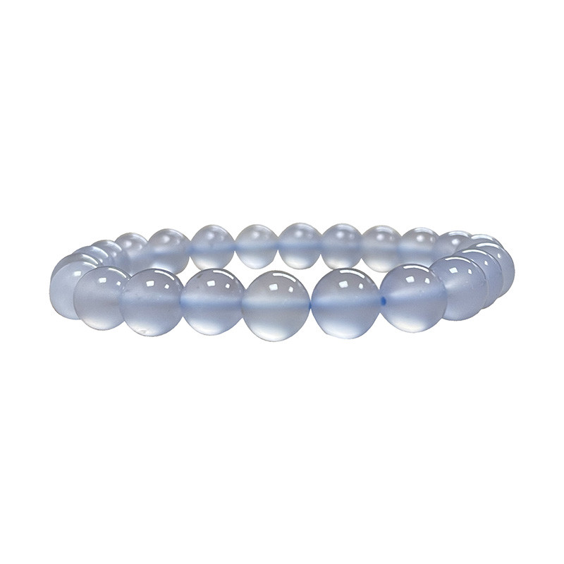 Bracelet Calcédoine - 4 à 8 mm - la pièce