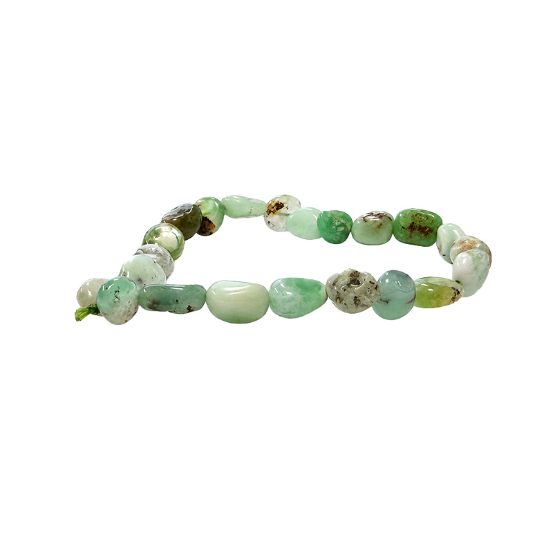 Bracelet chrysoprase grains lot de 4