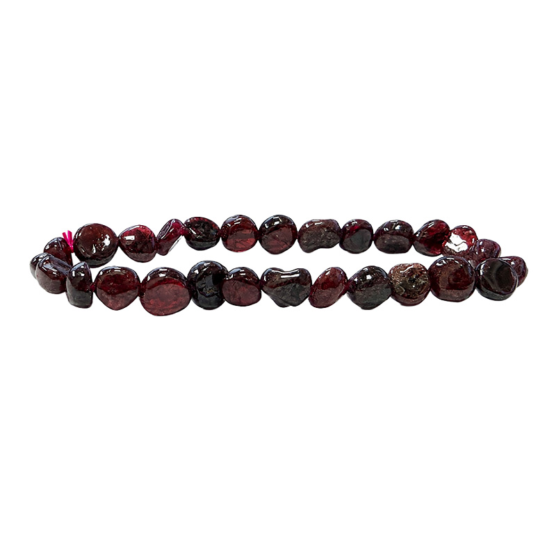 Bracelet grenat grains lot de 4
