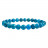 Bracelet Grande Taille Apatite bleue 8 mm