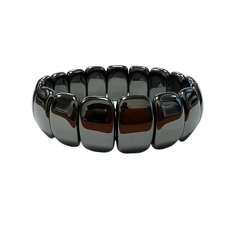 Bracelet en Hématite Plaquettes – Lot de 3 bracelets