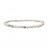 Bracelet Howlite boules 3 à 8 mm