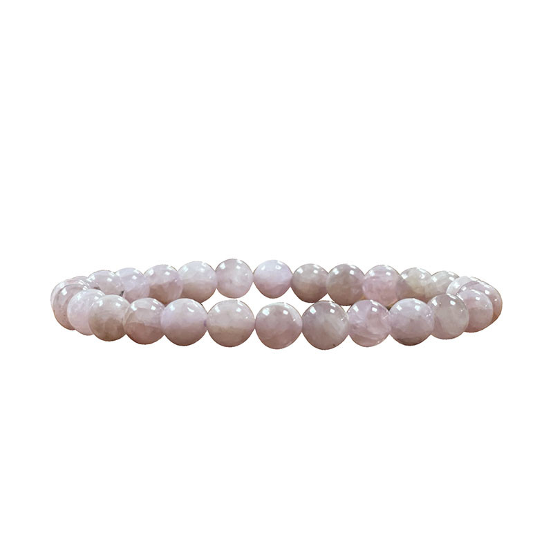 Bracelet Kunzite 6 ou 8 mm