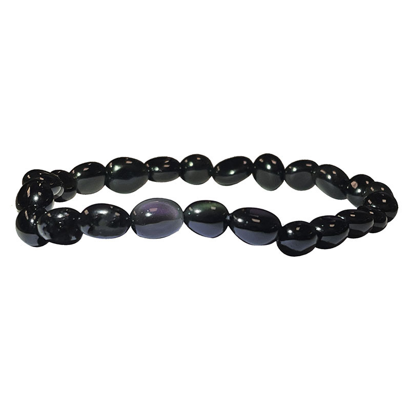 Bracelet œil céleste grains - lot de 4 pièces