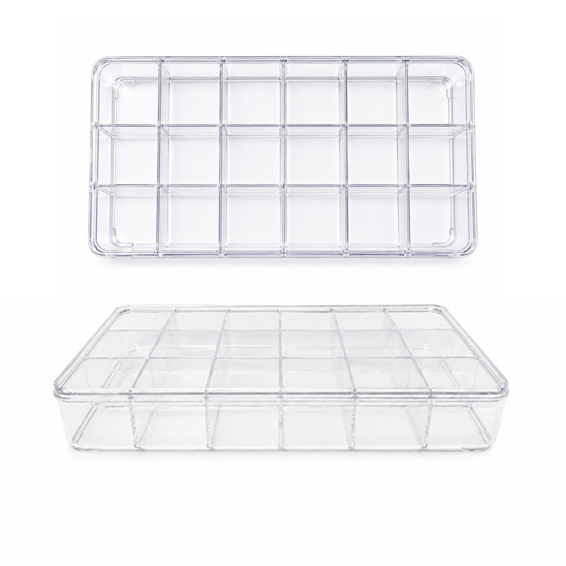 Boite plastique 2 à 18 cases