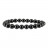Bracelet en Perles de Shungite – Disponible en 4 mm, 6 mm ou 8 mm - La pièce