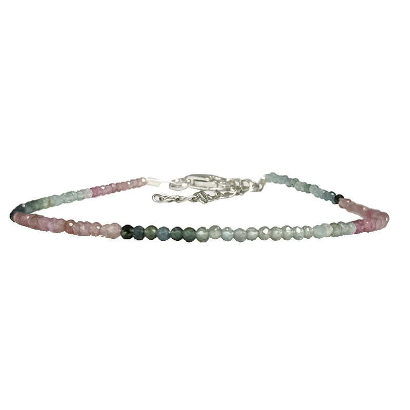 Bracelet - Tourmaline multi - argent 925