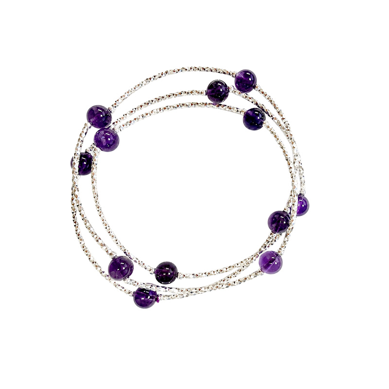 Bracelet 3 rangs argent plusieurs variétés