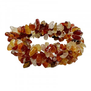 Bracelet cornaline - Lot de 5 pièces
