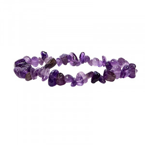 Bracelet baroque en Améthyste Extra – Lot de 10 pièces