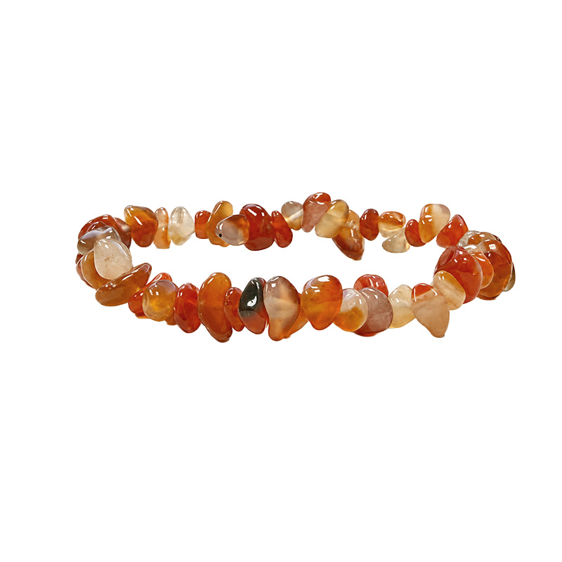 Bracelet baroque en Cornaline – Lot de 10 pièces