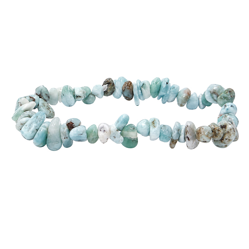 Bracelet baroque en Larimar extra - La pièce