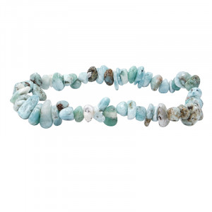 Bracelet baroque en Larimar extra - La pièce