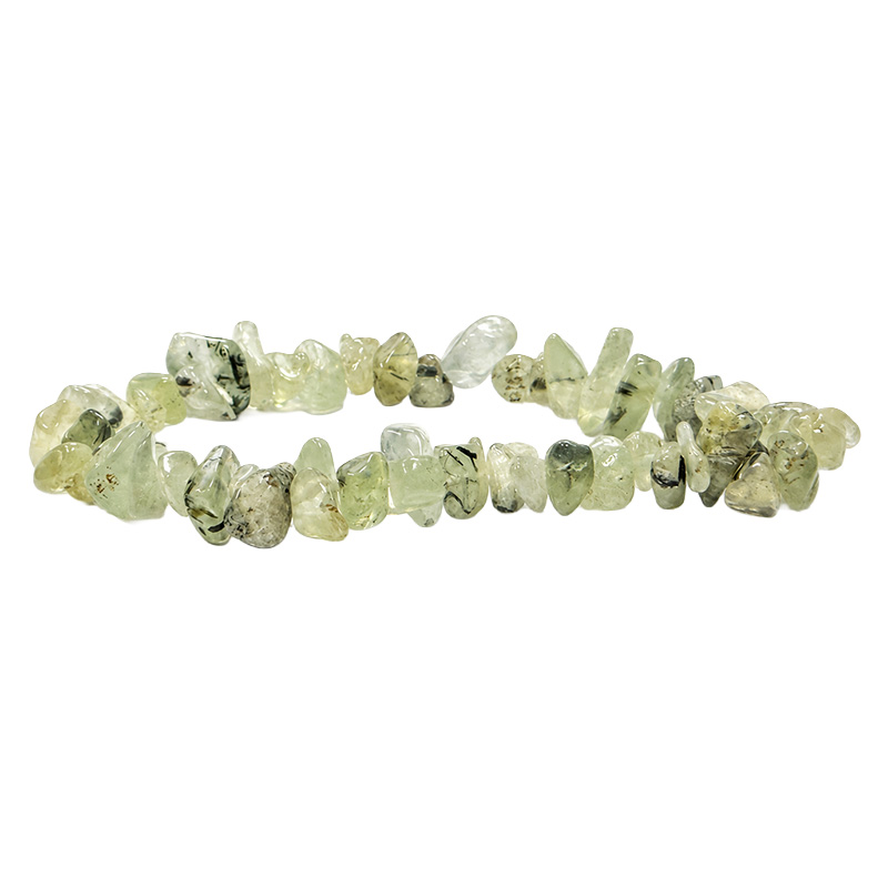 Bracelet baroque en Préhnite – Lot de 10 pièces