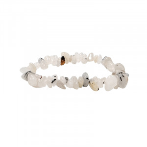 Bracelet baroque en Quartz Tourmaline – Lot de 10 pièces