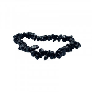 Bracelet baroque tourmaline noire lot 10