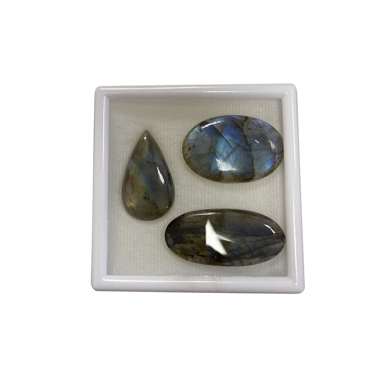 Cabochons - Labradorite - Lot 3 pièces