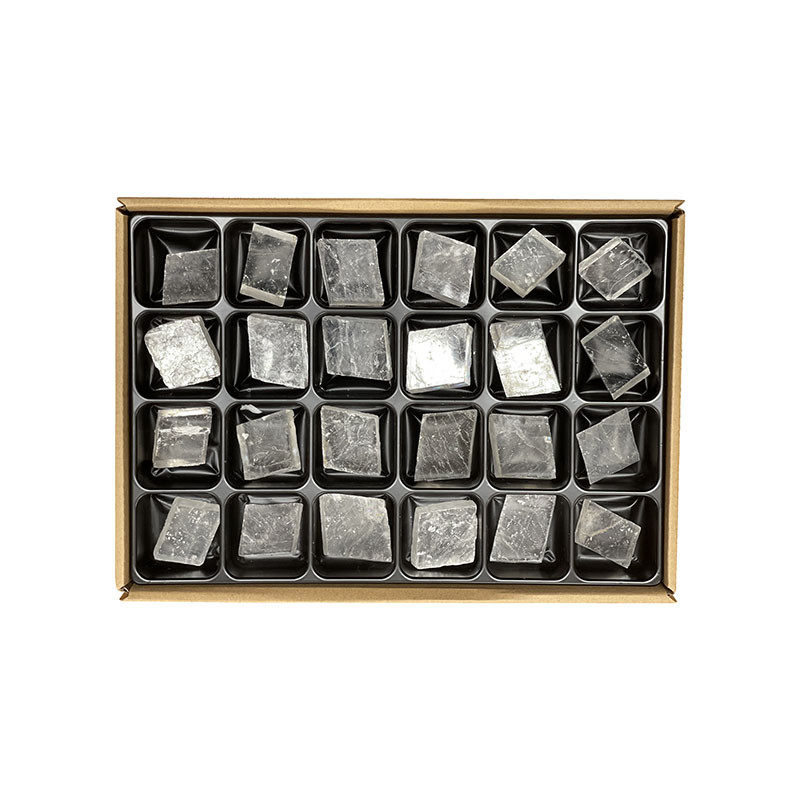 Calcite optique - Chine - les 24 ou 12 pièces